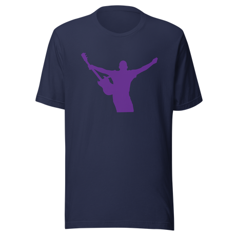 rockstar-with-one-arm-up-holding-a-guitar-music-tee-rockstar-t-shirt-guitar-tee-silhouette-t-shirt-purple-tee#color_navy