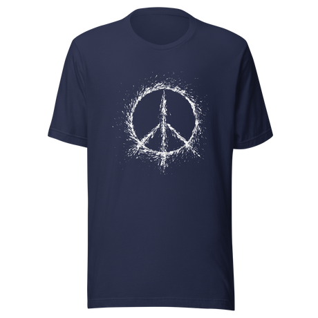 peace-symbol-swirl-peace-tee-symbol-t-shirt-love-tee-inspirational-t-shirt-simple-tee#color_navy