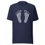 two-footprints-feet-tee-cute-t-shirt-black-tee-inspirational-t-shirt-gift-tee#color_navy