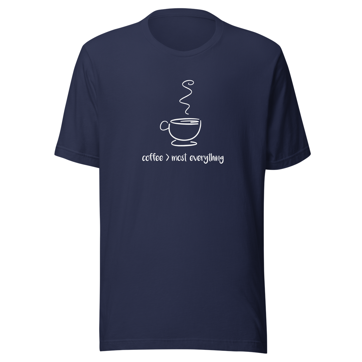 coffee-is-greater-than-most-everything-coffee-tee-greater-than-t-shirt-coffee-lover-tee-coffee-t-shirt-caffeine-tee#color_navy