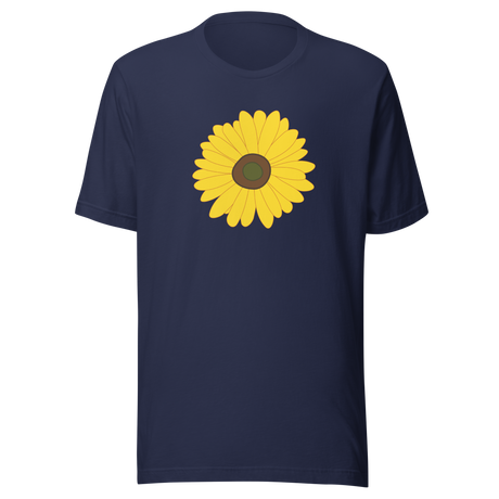 yellow-sunflower-sunflower-tee-yellow-t-shirt-flower-tee-floral-t-shirt-ladies-tee#color_navy