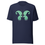 green-butterfly-butterfly-tee-nature-t-shirt-butterflies-tee-green-t-shirt-gift-tee#color_navy