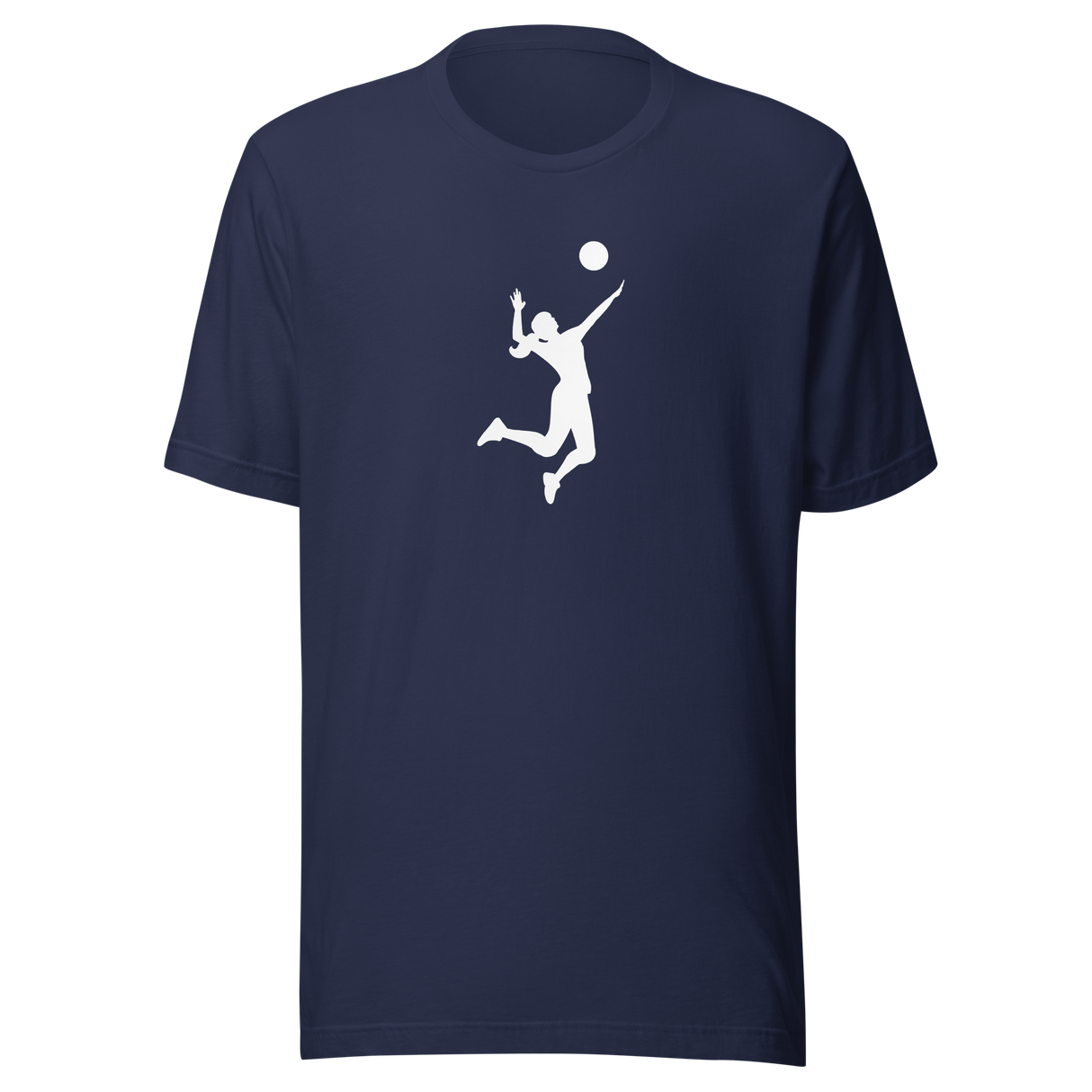 female-volleyball-player-serving-silhouette-volleyball-tee-server-t-shirt-volleyball-player-tee-sports-t-shirt-girls-tee#color_navy