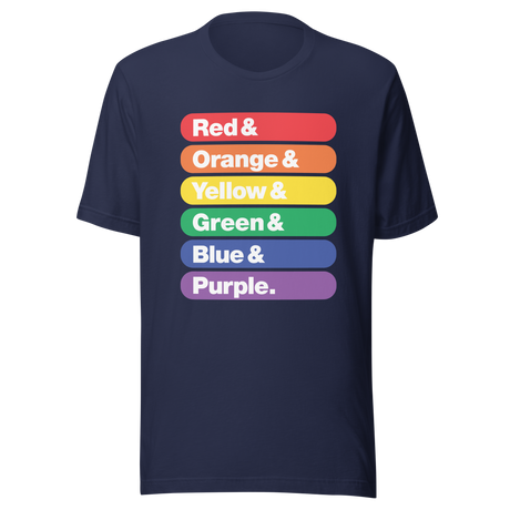 red-orange-yellow-green-blue-purple-blue-tee-green-t-shirt-orange-tee-lgbt-t-shirt-lifestyle-tee#color_navy