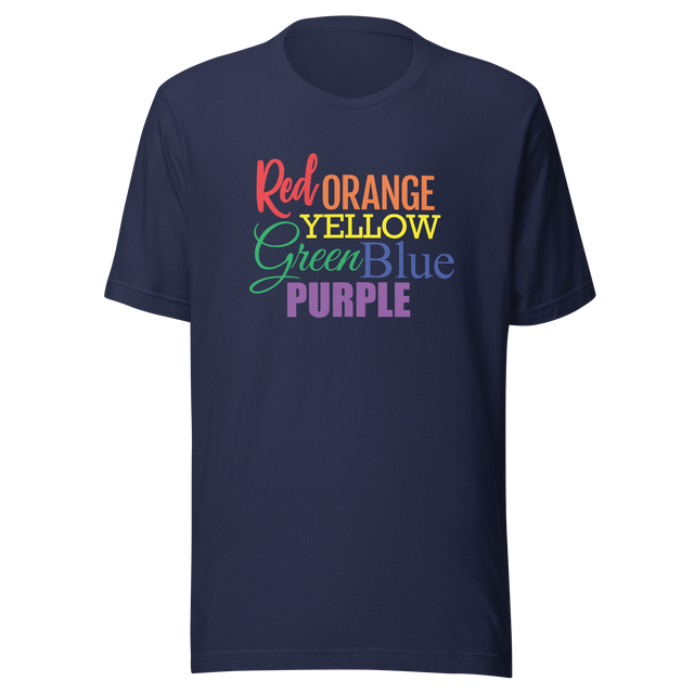 red-orange-yellow-green-blue-and-purple-blue-tee-green-t-shirt-orange-tee-lgbt-t-shirt-lifestyle-tee#color_navy