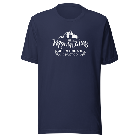 the-mountains-are-calling-and-i-must-go-mountain-tee-hiking-t-shirt-camping-tee-outdoors-t-shirt-travel-tee#color_navy