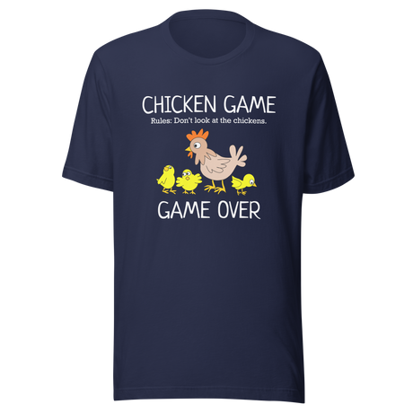 chicken-game-rules-dont-look-at-the-chickens-game-over-chicken-tee-game-t-shirt-look-tee-vote-t-shirt-election-tee#color_navy