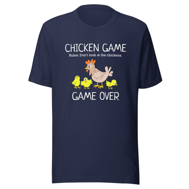 chicken-game-rules-dont-look-at-the-chickens-game-over-chicken-tee-game-t-shirt-look-tee-vote-t-shirt-election-tee#color_navy