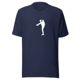 baseball-pitcher-silhouette-baseball-tee-pitcher-t-shirt-sports-tee-simple-t-shirt-summer-tee#color_navy