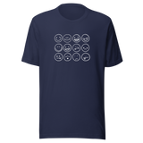 black-and-white-outlines-of-hand-drawn-smiley-faces-smiley-tee-smile-t-shirt-smiley-face-tee-funny-t-shirt-emoticon-tee#color_navy