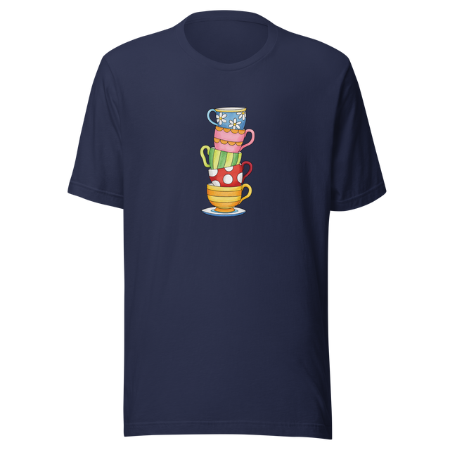 stack-of-colorful-coffee-cups-coffee-tee-cup-t-shirt-tea-tee-coffe-lover-t-shirt-gift-tee#color_navy