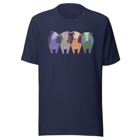 four-cows-standing-beside-each-other-watercolor-cow-tee-animal-t-shirt-farm-tee-farm-t-shirt-life-tee#color_navy