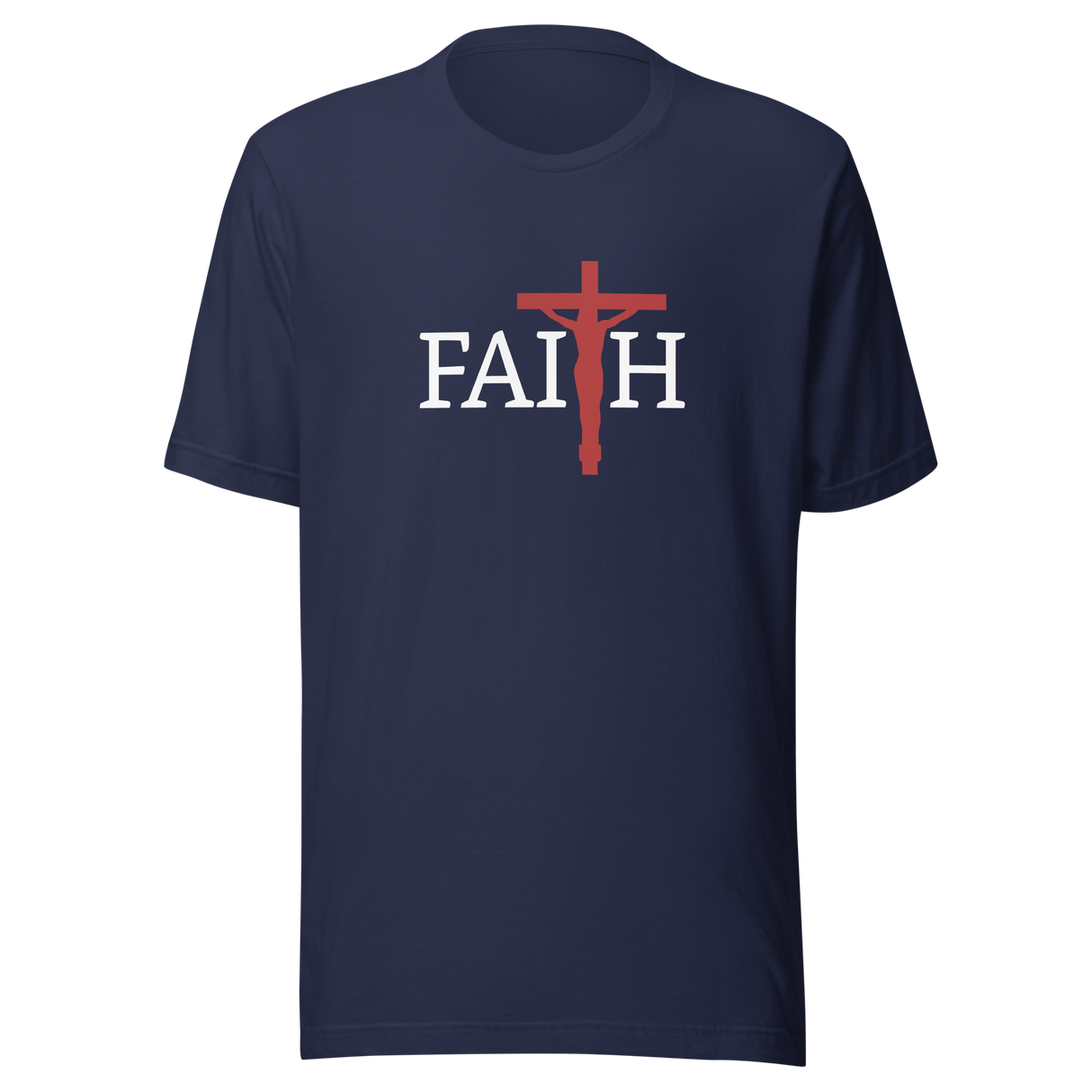 faith-with-cross-as-letter-t-jesus-tee-mountains-t-shirt-christian-tee-t-shirt-tee#color_navy
