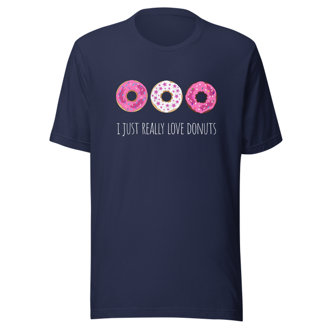 i-just-really-love-donuts-love-tee-donuts-t-shirt-food-tee-t-shirt-tee#color_navy