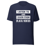 listen-to-and-learn-from-black-voices-black-tee-voices-t-shirt-history-tee-t-shirt-tee#color_navy