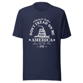 dont-tread-on-me-liberty-or-death-america-land-of-the-free-1776-tread-tee-death-t-shirt-america-tee-t-shirt-tee#color_navy