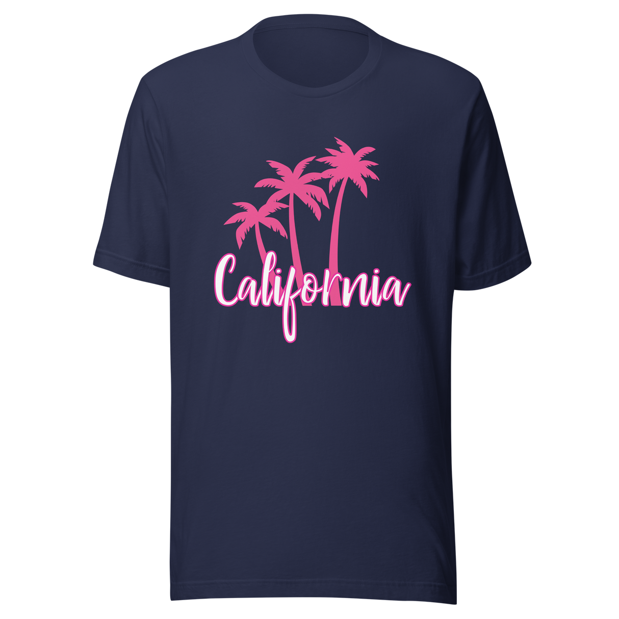 california-pink-with-palm-trees-california-tee-pink-t-shirt-summer-tee-t-shirt-tee#color_navy