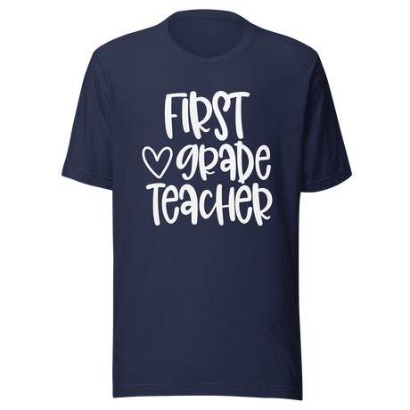 first-grade-teacher-first-grade-tee-teacher-t-shirt-kids-tee-t-shirt-tee#color_navy