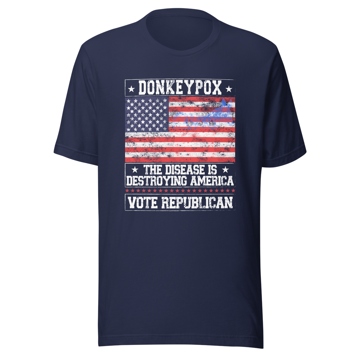 donkeypox-the-disease-destroying-america-usa-tee-flag-t-shirt-america-tee-patriotic-t-shirt-america-tee#color_navy
