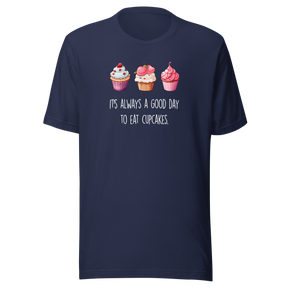 its-always-a-good-day-to-eat-cupcakes-cupcakes-tee-day-t-shirt-good-tee-t-shirt-tee#color_navy