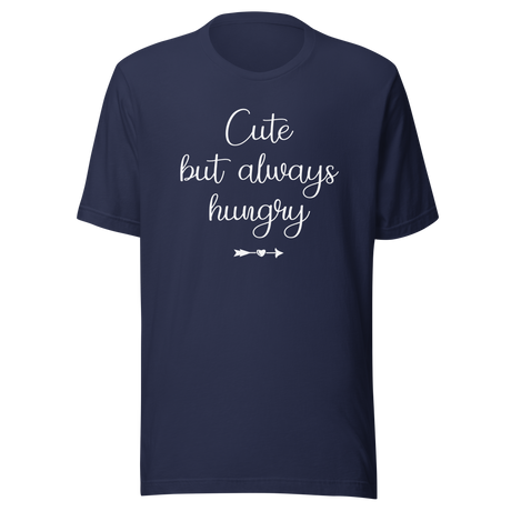 cute-but-always-hungry-food-tee-funny-t-shirt-cute-tee-hungry-t-shirt-foodie-tee#color_navy