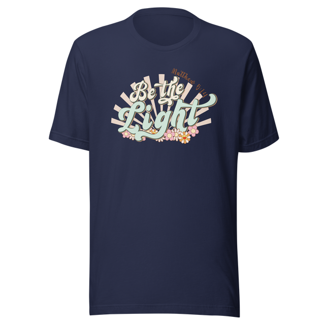 be-the-light-matthew-5-14-faith-tee-motivational-t-shirt-faith-tee-light-t-shirt-matthew514-tee#color_navy