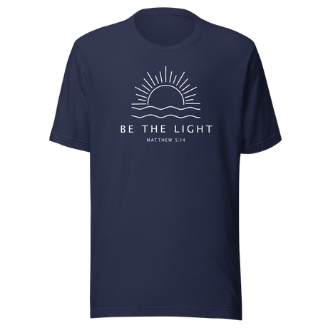 be-the-light-matthew-5-14-faith-tee-motivational-t-shirt-faith-tee-light-t-shirt-matthew514-tee-1#color_navy