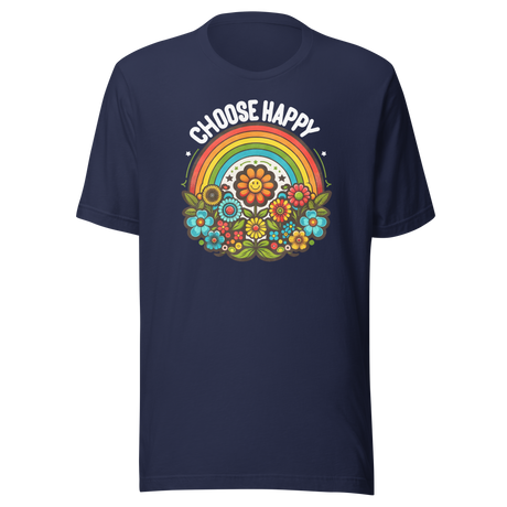 choose-happy-life-tee-motivational-t-shirt-life-tee-positivity-t-shirt-happiness-tee#color_navy