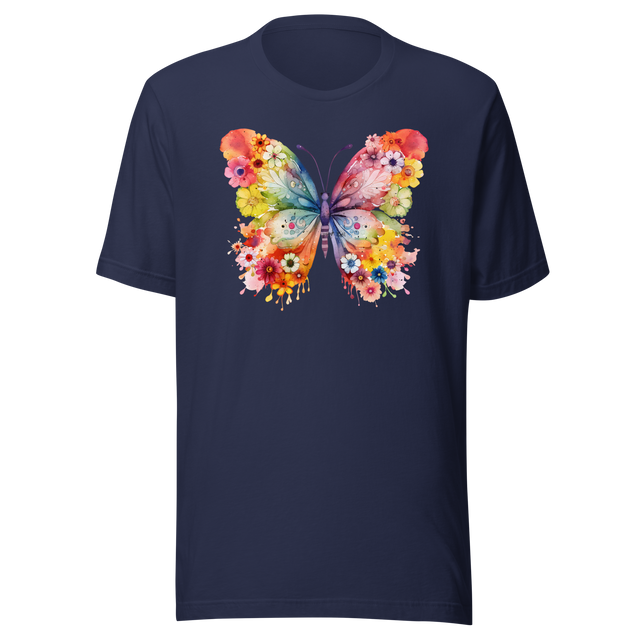 butterfly-hippie-retro-retro-tee-life-t-shirt-vintage-tee-bohemian-t-shirt-70s-tee#color_navy