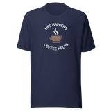 life-happens-coffee-helps-coffee-tee-life-t-shirt-coffee-tee-caffeine-t-shirt-energizing-tee#color_navy
