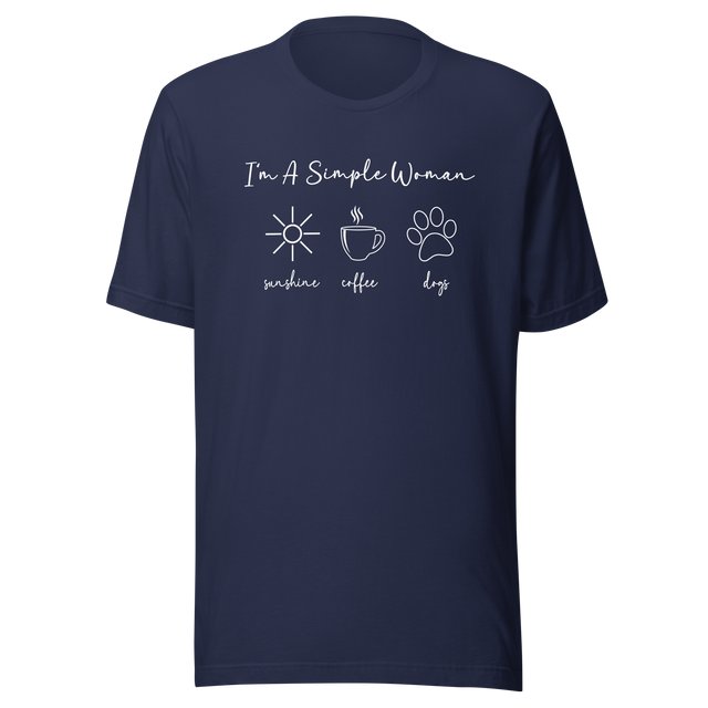 I M A Simple Woman Nurse Coffee Drinking Dog Shirt I M A Simple Woman Nurse Coffee Drinking Dog Shirt