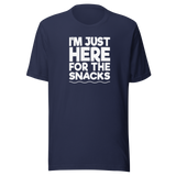 im-just-here-for-the-snacks-food-tee-life-t-shirt-foodie-tee-snacks-t-shirt-yummy-tee-2#color_navy