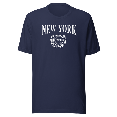 New York City United States Of America 1789 - States Tee - Travel T-Shirt - New Tee - York, T-Shirt - USA, Tee