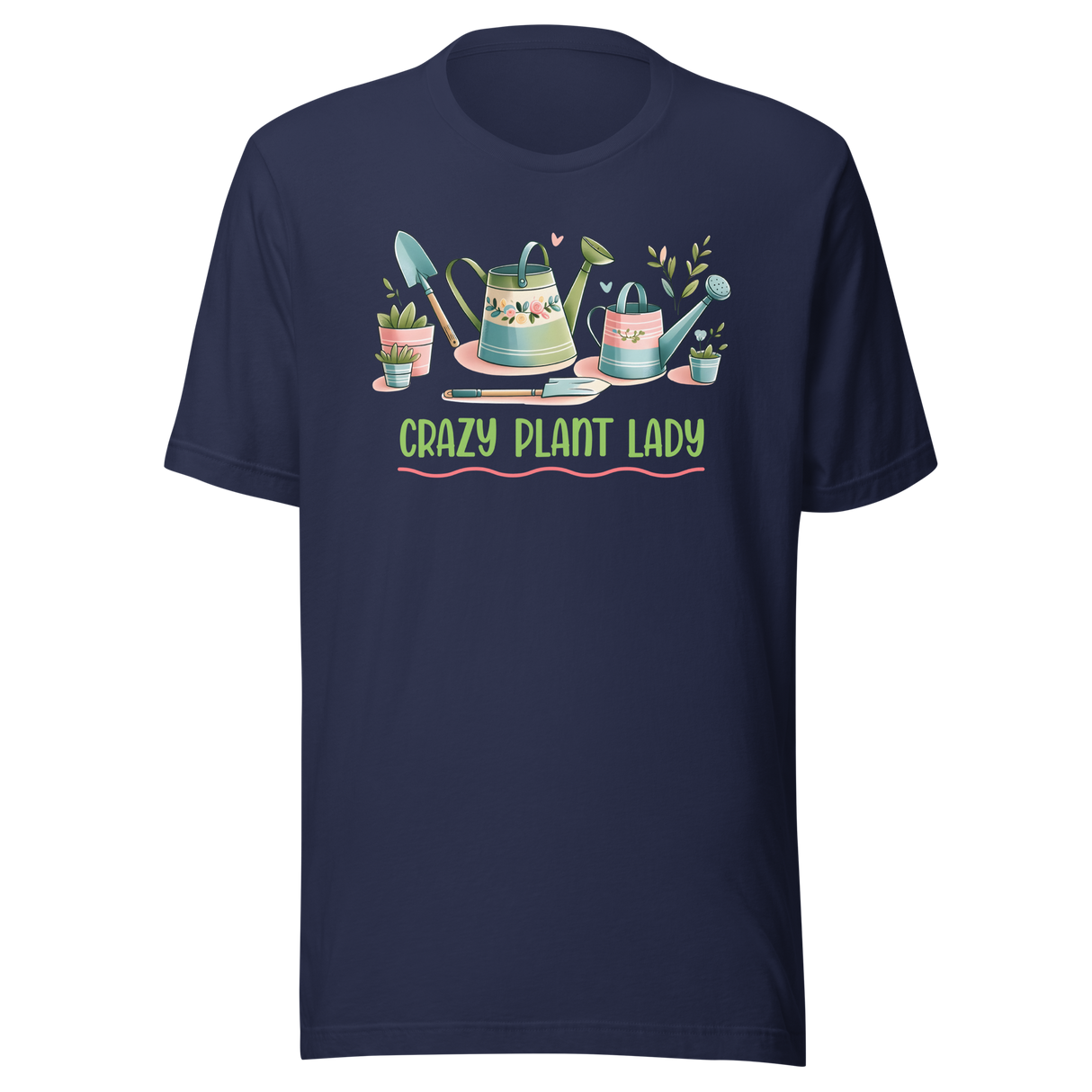 crazy-plant-lady-with-gardening-tools-plants-tee-flowers-t-shirt-plants-tee-gardening-t-shirt-t-shirt-tee#color_navy