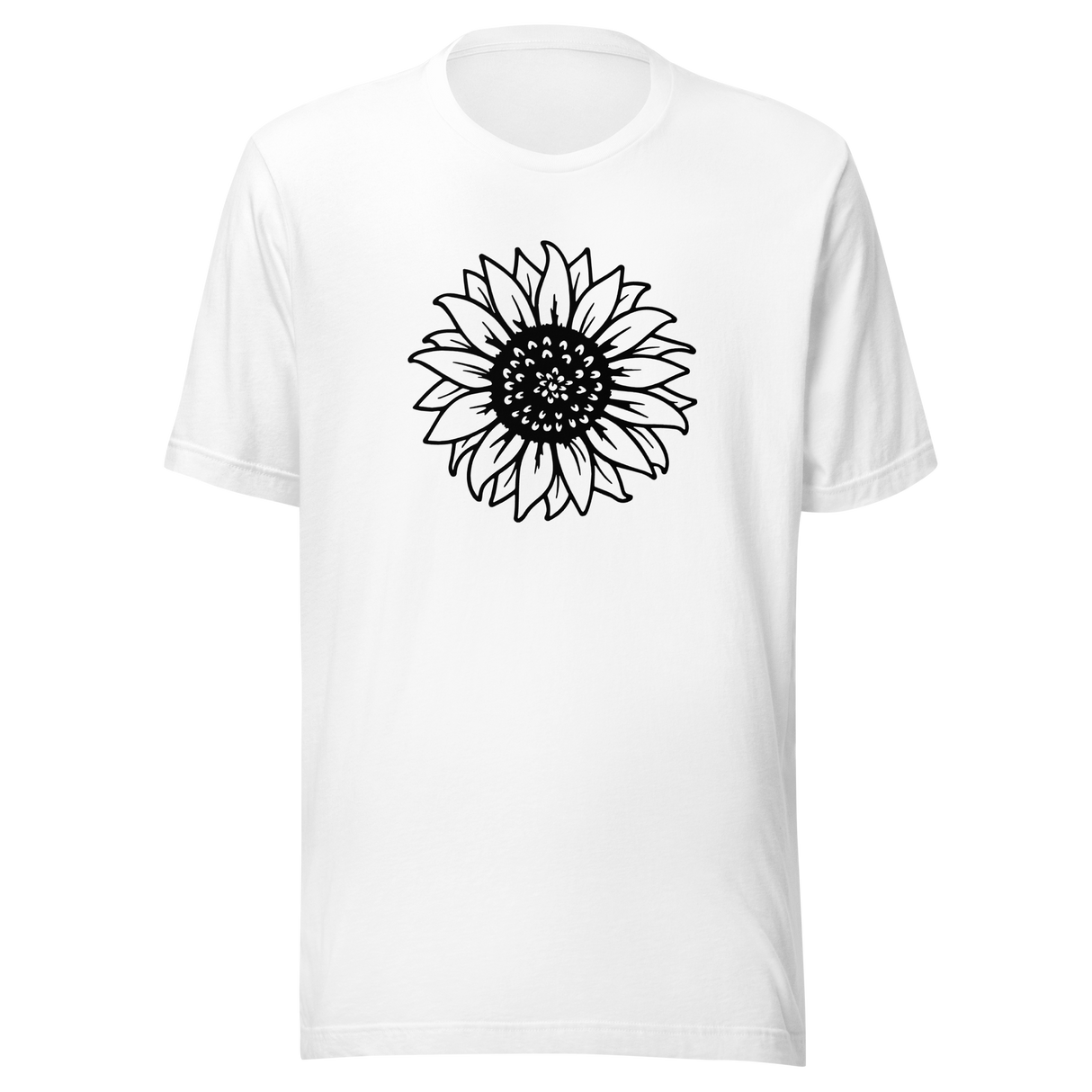 sunflower-sunflower-tee-flower-t-shirt-yellow-tee-floral-t-shirt-simple-tee#color_white