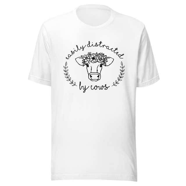 easily-distracted-by-cows-cow-tee-longhorn-t-shirt-steer-tee-farm-animal-t-shirt-texas-tee#color_white