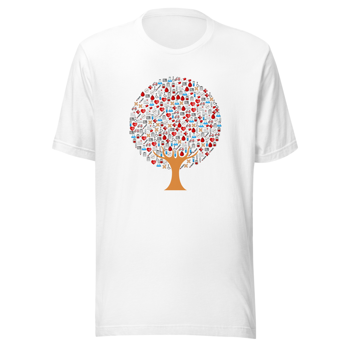 medical-tree-medical-tee-tree-t-shirt-doctor-tee-doctor-t-shirt-nurse-tee#color_white