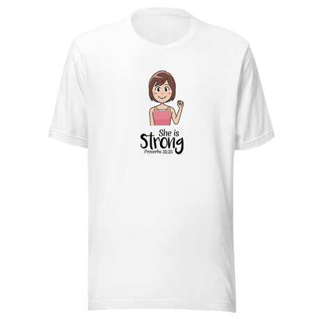 she-is-strong-proverbs-31-25-christian-tee-womens-t-shirt-proverbs-tee-faith-t-shirt-religion-tee#color_white