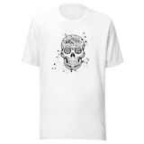 psychedelic-skull-black-and-white-skull-tee-psychedelic-t-shirt-halloween-tee-gift-t-shirt-cool-tee#color_white