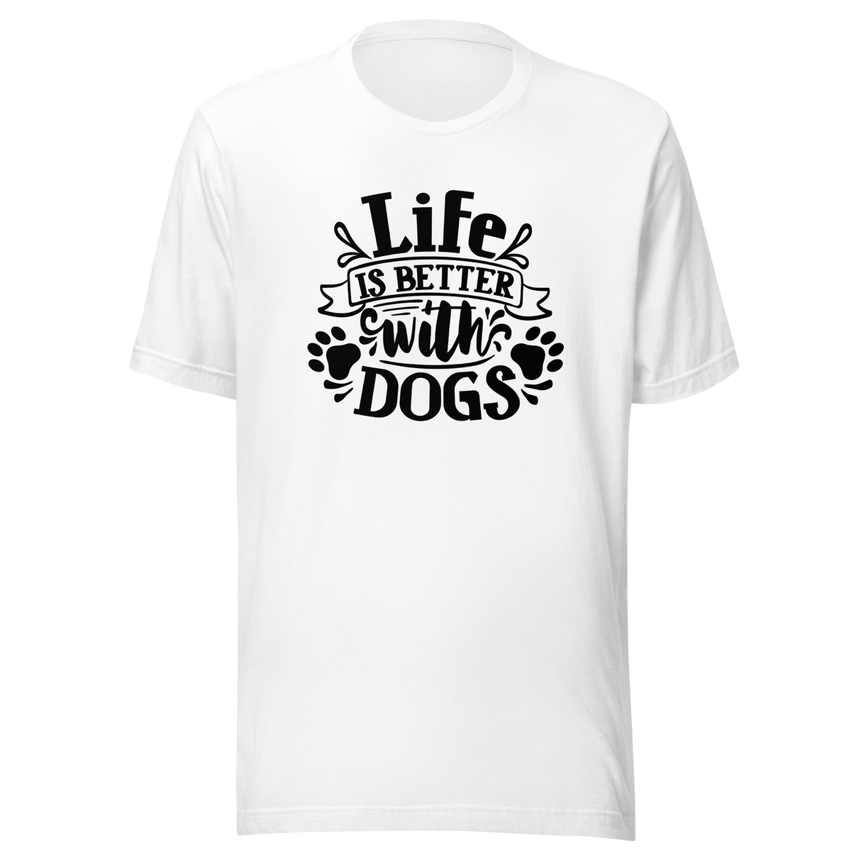 life-is-better-with-dogs-v2-dog-tee-dog-t-shirt-canine-tee-dog-lover-t-shirt-dog-mom-tee#color_white