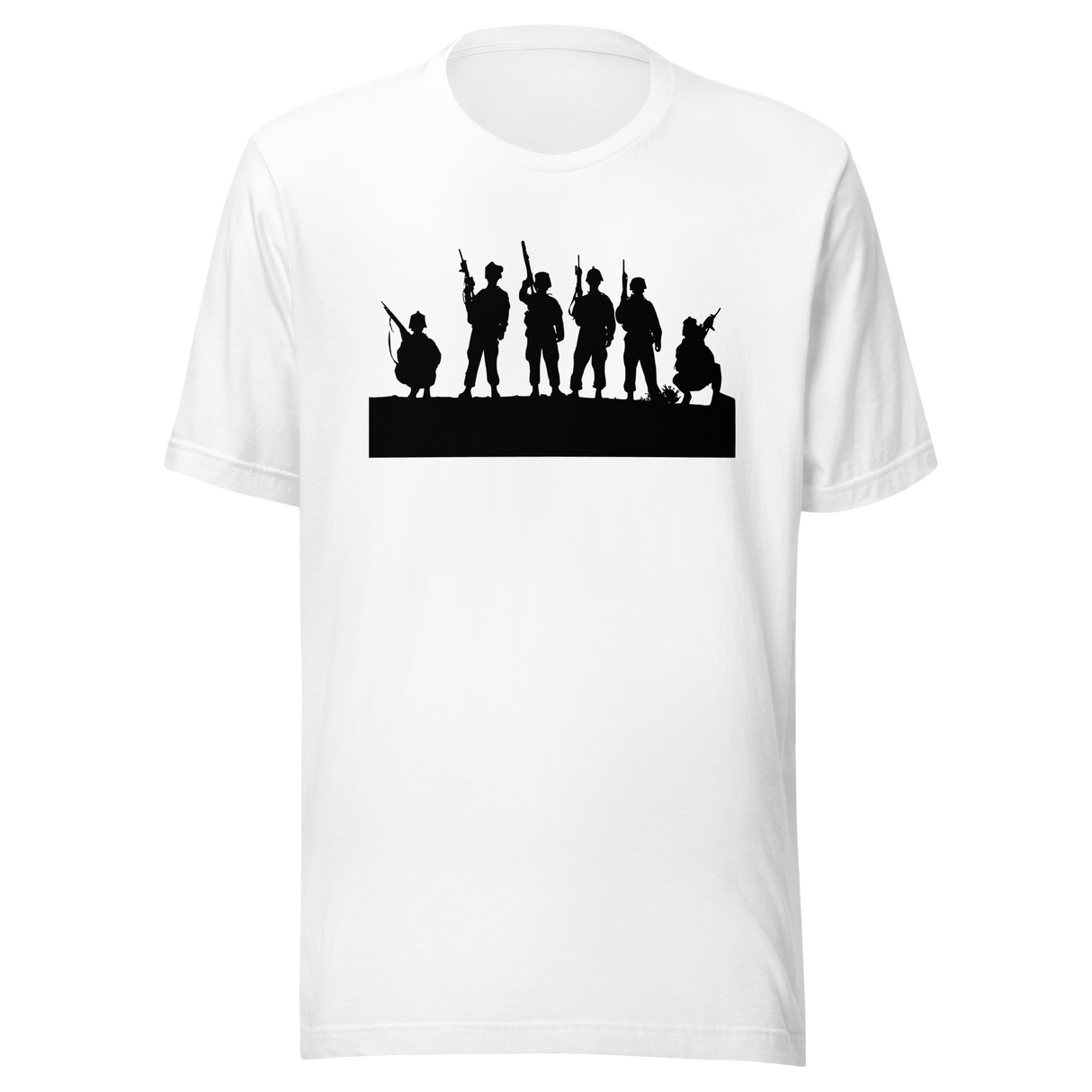 soldiers-silhouette-military-tee-silhouette-t-shirt-soldier-tee-military-t-shirt-usa-tee#color_white