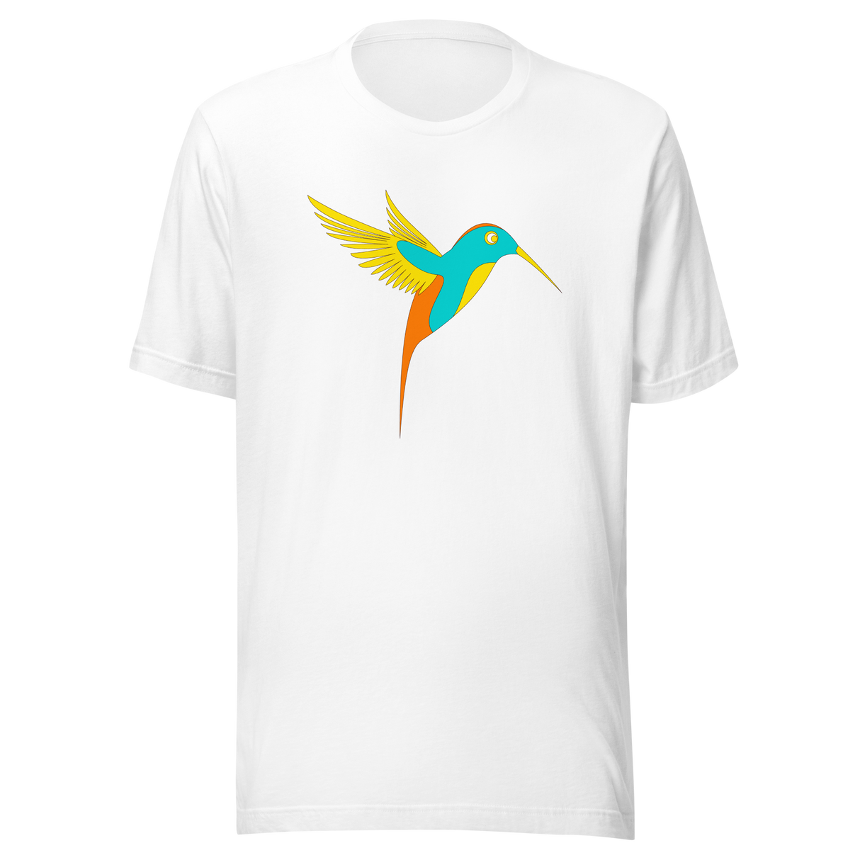 colorful-illustrated-bird-bird-tee-birds-t-shirt-nature-tee-outdoors-t-shirt-gift-tee#color_white