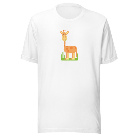 giraffe-illustrated-giraffe-tee-animal-t-shirt-cute-tee-safari-t-shirt-children-tee#color_white