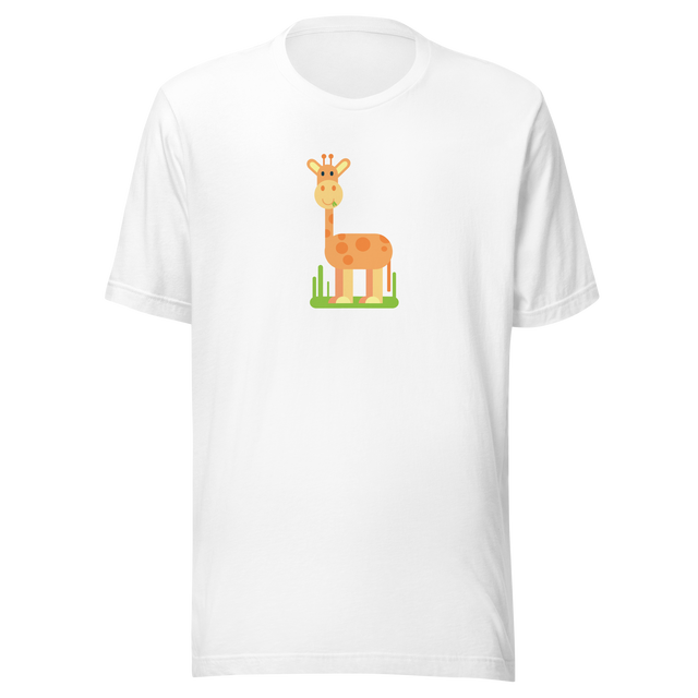 giraffe-illustrated-giraffe-tee-animal-t-shirt-cute-tee-safari-t-shirt-children-tee#color_white