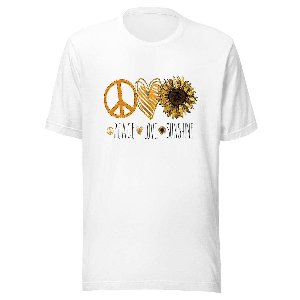 peace-love-sunshine-peace-tee-love-t-shirt-sunshine-tee-t-shirt-tee#color_white