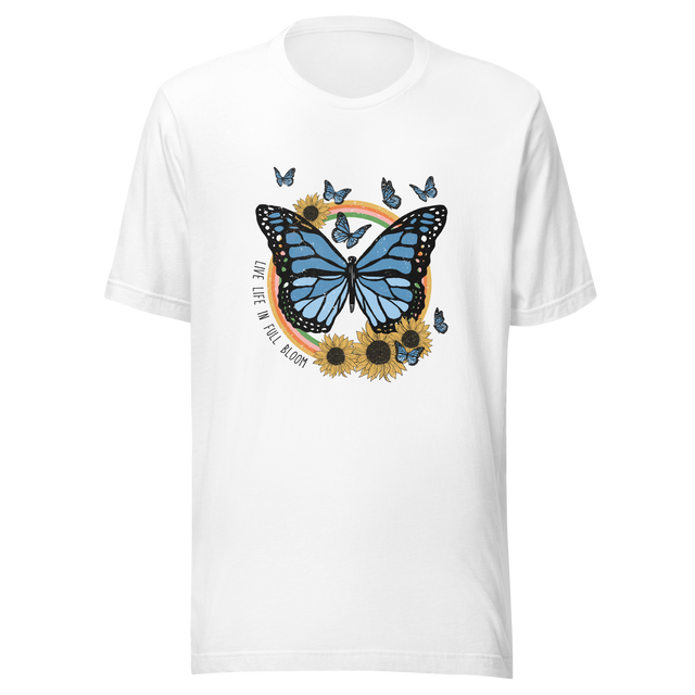 butterfly-live-life-in-full-bloom-butterfly-tee-full-bloom-t-shirt-free-tee-t-shirt-tee#color_athletic-heather