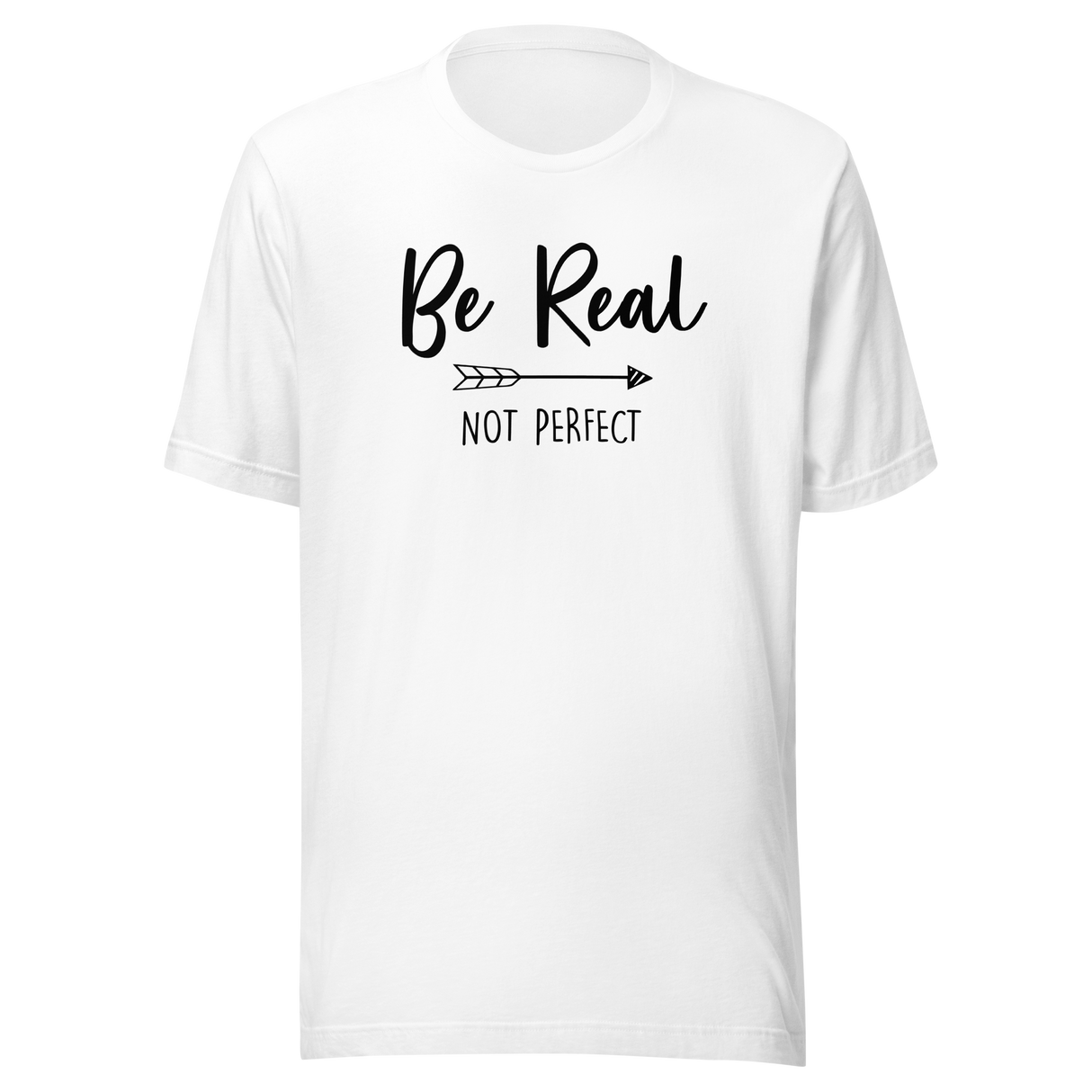 be-real-not-perfect-be-real-tee-perfect-t-shirt-inspirational-tee-t-shirt-tee#color_white
