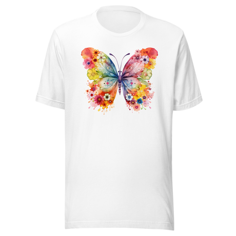 Butterfly Hippie Retro - Retro Tee - Life T-Shirt - Vintage Tee - Bohemian T-Shirt - 70s Tee