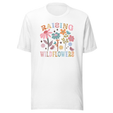 Raising Wildflowers Pastel Flowers - Flowers Tee - Cute T-Shirt - Blooms Tee - Garden T-Shirt - Floral Tee