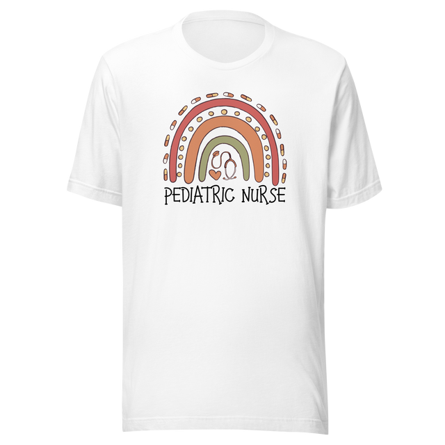 pediatric-nurse-nurse-tee-doctor-t-shirt-caring-tee-compassionate-t-shirt-dedicated-tee#color_white